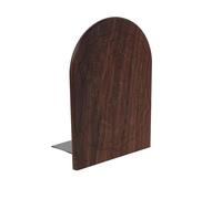 LOLIPPYY Sujetalibros Decorativo de Madera Maciza con Diseño Curvo Estatua Cristiana Tallada a Mano de Jesús Soporte Antideslizante Rústico para Estanterías Decoración del Hogar