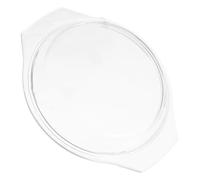 LOLIPPYY Tapa de Vidrio para Microondas 202 CM Protector Antisalpicaduras Resistente al Calor Tapa Multiuso para Cocinar al Vapor y Horno Apta para Bol de Cerámica de 8 Pulgadas