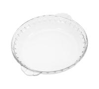 LOLIPPYY Tapa Microondas Vidrio Redonda Resistente al Calor y Apta para Lavavajillas, Plato de Cristal Transparente Adecuado para Cocina y Preparación de Alimentos
