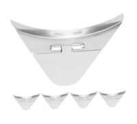 LOLIPPYY Tapas para Boquilla de Hervidor Eléctrico de Acero Inoxidable Juego de 5 Piezas Accesorio para Hervidor Doméstico Resistente al Calor Tapa Antidesbordamiento para Cocina Diaria