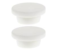 LOLIPPYY Tapón de Drenaje de Goma para Congelador, 2 Piezas de 2,5 Cm, Tapones Redondos Impermeables para Frigoríficos y Congeladores Horizontales, Accesorios de Repuesto para Cocina