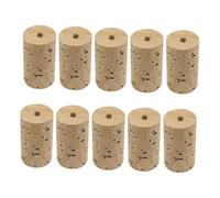 LOLIPPYY Tapones De Corcho Natural Para Flauta, Reemplazo De Corchos Pequeños, Kit De 10 Piezas Para Instrumentos De Viento, Accesorios Duraderos Para Mantenimiento y Prevención De Fugas
