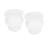 LOLIPPYY Tapones para Bolsas de Agua Caliente 2 Piezas, Tapón Pequeño de Plástico a Prueba de Fugas, Sellado Portátil para Terapia de Calor en Salud y Hogar