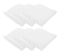 LOLIPPYY Tela de Algodón para Colar Alimentos 6 Piezas Estopilla Fina Reutilizable para Cocina Filtro de Yogur y Queso Paño para Tofu y Colar Jugos Saludable y Lavable