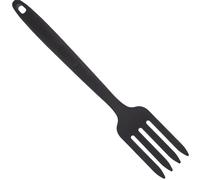 LOLIPPYY Tenedor Grande de Cocina de Silicona Diseño Ergonómico y Mango Largo Antideslizante Adecuado para Saltear y Servir Pasta en Restaurantes Camping y Uso Doméstico