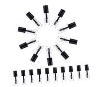 LOLIPPYY Tubo de Rímel Vacío Recargable 20 Piezas 0,8 Ml Transparente para Maquillaje Portátil para Mujeres Uso Diario Aplicador para Pestañas