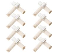 LOLIPPYY Varillas de Moxa Naturales 200 Pcs Lámina Ignífuga, Accesorio de Moxibustión Portátil para Uso Interior y Exterior, Palitos Decorativos para Moxibustión en Salud y Bienestar