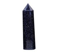 LOLIPPYY Varita de Piedra Cristal Natural Hexagonal para Meditación y Decoración Columna Puntiaguda de Piedra Artesanal para Yoga y Colección de Cristales Chakra