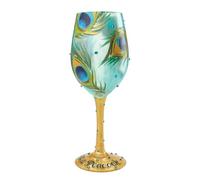 Lolita, Copa de vino con dibujos de pavos reales, Enesco