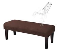 Lollanda Banco universal para banco de comedor, funda elástica para banco de comedor, funda elástica para hotel, banquete, restaurante, sala de estar, dormitorio (café)