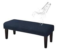 Lollanda Banco universal para banco de comedor, funda elástica para banco de comedor, funda elástica para hotel, banquete, restaurante, sala de estar, dormitorio (azul tibetano)