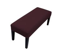 Lollanda Funda elástica universal para banco de comedor, funda elástica para hotel, banquete, restaurante, sala de estar, dormitorio (color café)