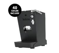 LOLLINA PLUS Máquina de Café' Negro + 40 Gofres Lollo Caffe' Omaggio