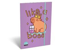 Lollipop Capybara: Carpeta plástica A4
