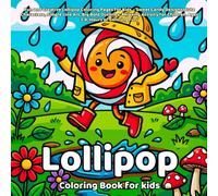 Lollipop Coloring Book: Fun and Creative Lollipop Coloring Pages for Kids - Sweet Candy Designs, Cute Characters, Simple Line Art, Big Bold Outlines, ... Fun" (Delicious Food Coloring Series)