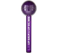 Lollipop Lip Balm And Lip Gloss,Volumizing Lip Balm, Color Changing Lip Oil,Waterproof Long-Lasting Lip Balm, Lip Care Lollipop,Moisturizing Lip Scrub,Nourishing Exfoliating Makeup. (Purple)