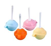 Lollipop Molds, 4 piezas reutilizables de silicona antiadherente, 3,94 x 3,94 pulgadas, herramienta fácil de liberación para hacer piruletas, cake pop, chocolate, caramelos duros y gellies