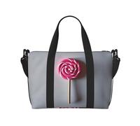 Lollipop Print - Bolsa de viaje portátil, ideal para viajes de negocios y privados, color negro, talla única, Black, Talla única