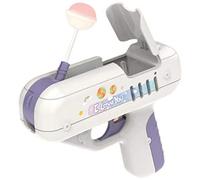 Lollipop Storage Gun,Sorpresa Lollipop Launch Toy,Pistola de juguete para caramelos,Lollipop Gun Sweet Toys,Pistola de juguete para guardar chupetes, dulces niños (morado)