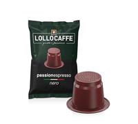 Lollo Caffe - 400 x Cápsulas modelo Passione Espresso - Mezcla negra; compatibles con Nespresso