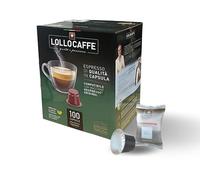 Lollo caffé Argento Espresso cápsulas de café para NESPRESSO® 100 piezas