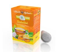 Lollo Caffé Bebida soluble Té Solethè Cúrcuma Limón y miel ESE monodosis Lollo Caffe 18 uds