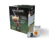 100 CÁPSULAS LOLLO CAFÉ PASIÓN ESPRESSO MEZCLA CLÁSICA COMPATIBLES CON MA...
