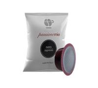 LOLLO CAFFÈ - PASSIONEMIO NERO - Box 100 CÁPSULAS COMPATIBLES A MODO MIO 7.5g