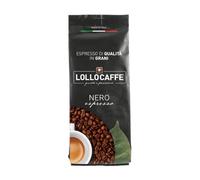 LOLLOCAFFE Granos de Café Mezcla NEGRA Lollo Caffè 1 kg