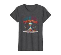Lollygagging: ¿por qué apresurarse a la perfección? Cita Divertida de Vida Lenta Camiseta, Mujer, Jaspeado Oscuro, 3XL