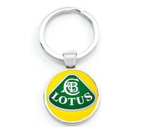 LOLOBFZL Llaveros de Metal Coche Llavero de aleación Llavero con Hebilla de Logo, para Lotus Accesorios de baratija de Moda