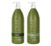 Loma Hair Care - Champú nutritivo acondicionador dúo, 33 onzas
