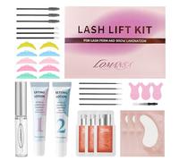 Lomansa Lifting Pestañas Kit, Lash Lift Kit, Diseño de Tubo Fácil de Apretar, Apto para Principiantes, 15 Usos, Hasta 6 Semanas de Rizos