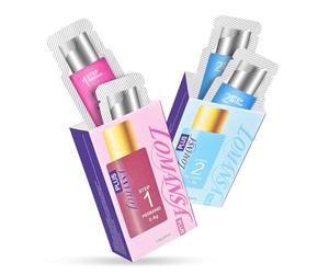 Lomansa Loción para Lifting Pestañas, Lifting Pestañas Kit, Lash Lift Kit, Lifting de Pestañas 2 en 1 y Lifting de Cejas, Bolsitas Higiénicas de un Solo Uso, hasta 6 Semanas de Rizado