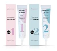 Lomansa Loción para Lifting Pestañas, Lifting Pestañas Kit, Lash Lift Kit, Tubo de Fácil Compresión, 15 Usos en Salón, Hasta 6 Semanas de Rizos