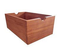LoMasCasa - Cajones Sueltos Madera Maciza de Pino Natural para Las Mesas de la Colección Karla (Nogal)