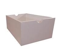 LoMasCasa - Cajones Sueltos Madera Maciza de Pino Natural para Las Mesas de la Colección Karla (White)