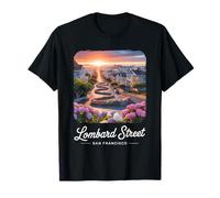Lombard Street San Francisco Camiseta
