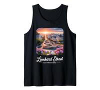 Lombard Street San Francisco Camiseta sin Mangas