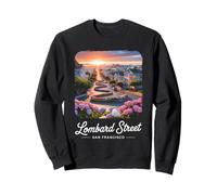 Lombard Street San Francisco Sudadera