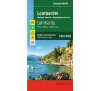 Lombardia. Milano, Brescia 1:150.000: Milan - Brescia - Italian Lakes: AK 0641