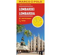 Lombardy Marco Polo Map (North Italian Lakes): 02