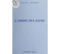Lombre Des Jours (ebook)