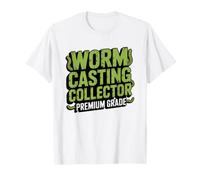 Lombriz Suelo Orgánico Oro Negro Humus De Criador Lombrices Camiseta
