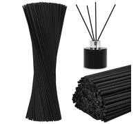 lomdung 100 Piezas Varillas de Perfume, Varillas Difusoras para Aceite Esencial, Palos Difusores de Ratan, Palos Difusores de Ratan Paloss para Ambientador, para Hogar Oficina Hotel SPA (30 x 0.4cm)