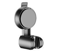 lomdung Soporte Universal Ajustable para Cabezal de Ducha, Soporte de Ducha Sin Taladros, Pegamento con Ventosa, Soporte para Cabezal de Ducha Impermeable, Soporte para Manguera para Baño Hotel Hogar