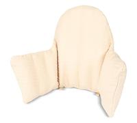 Lomgwumy Cojín para silla alta IKEA de algodón laminado de doble capa con inserto inflable integrado, más suave y cómodo, adecuado para silla alta IKEA