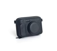 LOMO - Funda protectora para cámara Fujifilm Instax Wide 400, Instax Wide 400/210/300, funda rígida de almacenamiento de EVA con correa para el hombro, bolsillo y marcos magnéticos, Black, Funda