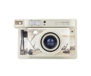 Lomography Lomo'Instant Wide Camera, el Nil Edition, lente de 90 mm, 3 accesorios, flash integrado