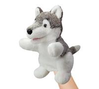 LOMTRATS 2024 Marionetas de Mano de Animales con Boca Abierta móvil para niños, Lobo, león, etc Contar Historias, enseñar, Preescolar, Regalos de cumpleaños